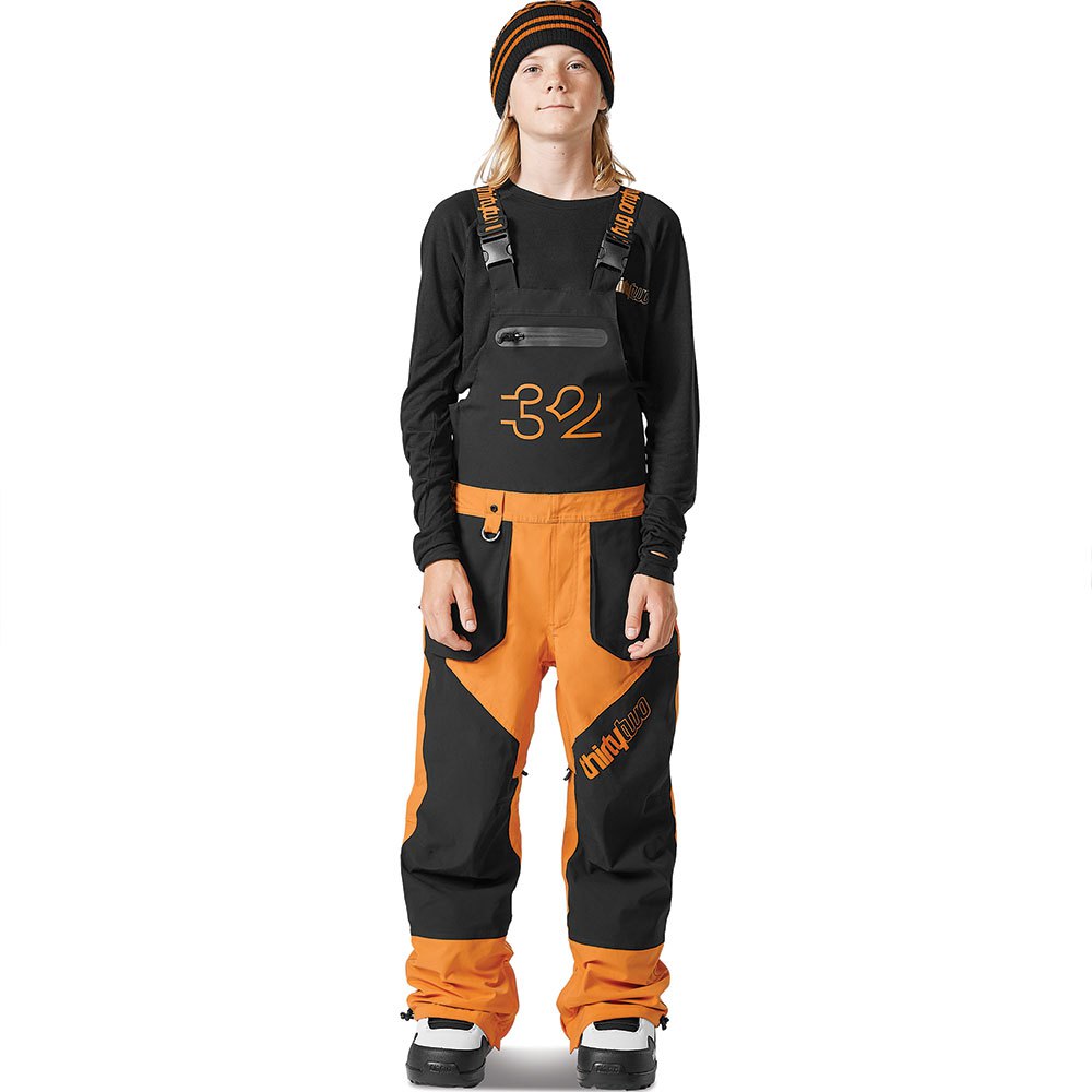 Thirtytwo Basement Bib Pants Schwarz XL Junge von Thirtytwo