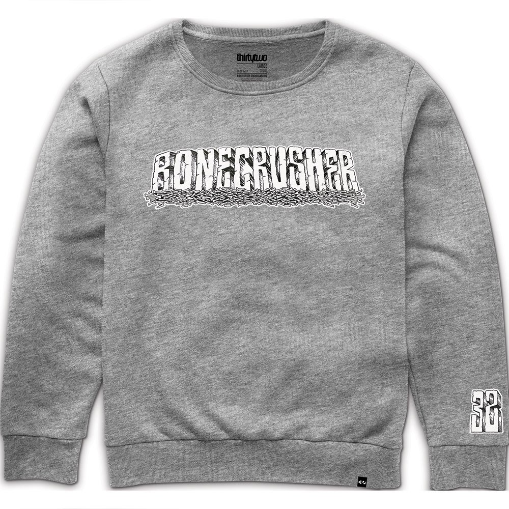 Thirtytwo Bonecrusher Crew Sweatshirt Grau M Mann von Thirtytwo