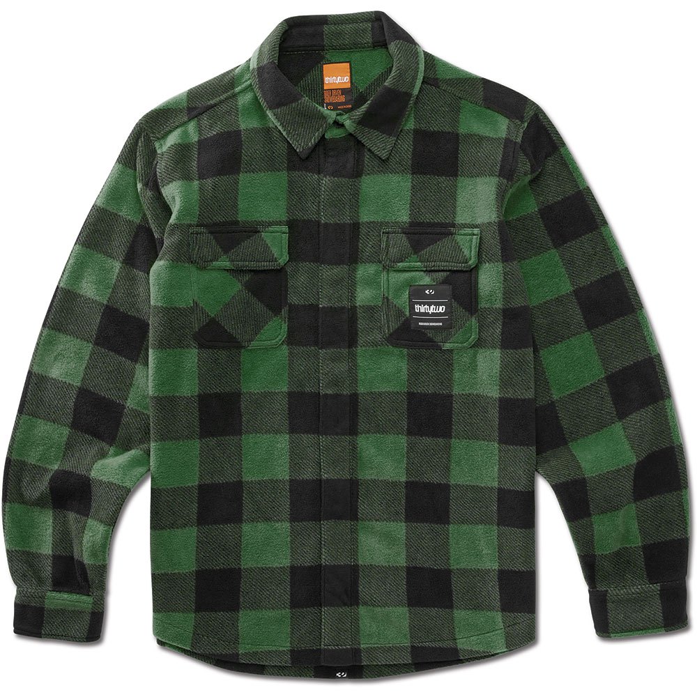 Thirtytwo Rest Stop Long Sleeve Shirt Grün L Mann Thirtytwo Rest Stop Long Sleeve Shirt Grün L Mann von Thirtytwo