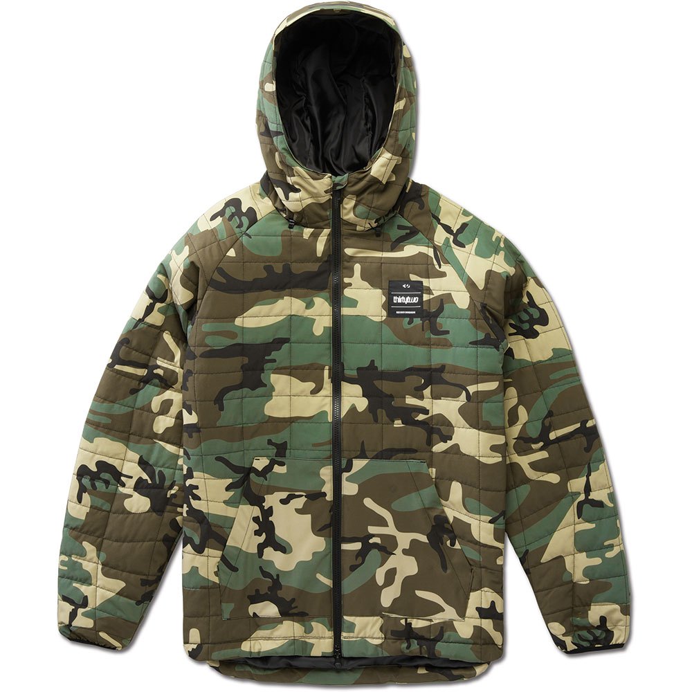 Thirtytwo Rest Stop Puff Jacket Grün L Mann Thirtytwo Rest Stop Puff Jacket Grün L Mann von Thirtytwo
