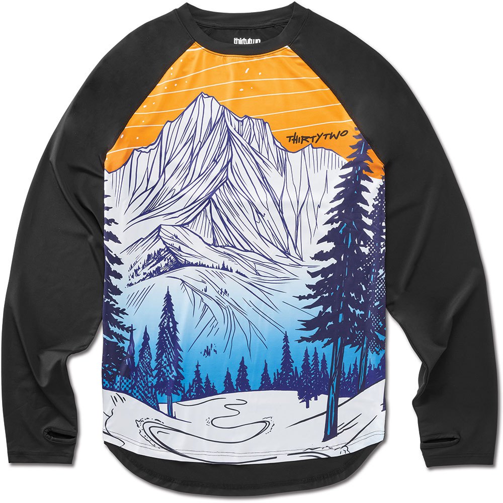 Thirtytwo Ridelite Long Sleeve T-shirt Mehrfarbig L Mann von Thirtytwo