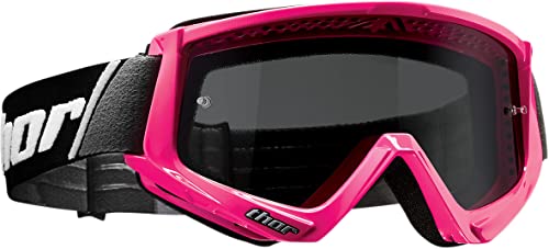 Thor Crossbrille Combat Sand neon pink Motocrossbrille Endurobrille MX-Brille - Enduro Brille Offroad Goggle von Thor