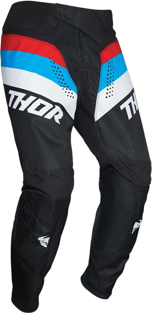 Thor Youth Pulse Hose Black/Red/Blue von Thor