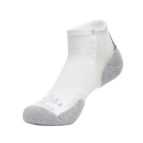 Thorlo Unisex Experia No Show Socken, Weiß, S EU Thorlo Unisex Experia No Show Socken, Weiß, S EU von Thorlos