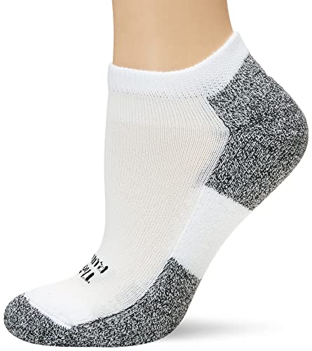 Thorlos Damen Lite Gepolsterte Niedrig geschnittene Mini-Socken, weiß/marineblau, M Thorlos Damen Lite Gepolsterte Niedrig geschnittene Mini-Socken, weiß/marineblau, M von Thorlos
