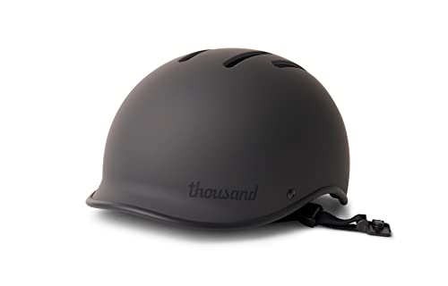 Thousand Fahrradhelm für Erwachsene – Heritage 2.0 Collection - Stealth Black Small von Thousand