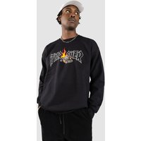 Thrasher Cop Car Sweater black von Thrasher