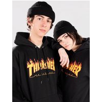 Thrasher Flame Hoodie black von Thrasher