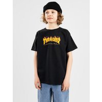 Thrasher Flame Kids T-Shirt black von Thrasher