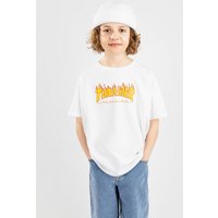Thrasher Flame Kids Kids T-Shirt white Thrasher Flame Kids Kids T-Shirt white von Thrasher