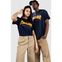Thrasher Flame T-Shirt navy Thrasher Flame T-Shirt navy von Thrasher