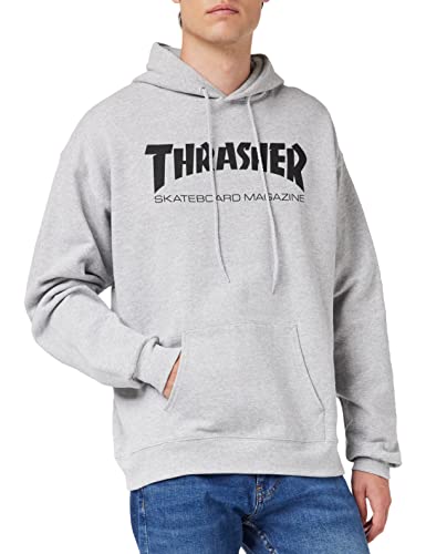 THRASHER Skate Mag Hood Herren Sweatshirt M Grau von Thrasher