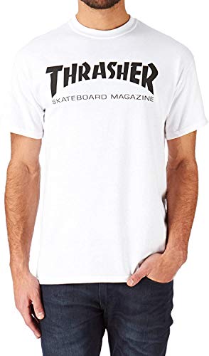 THRASHER Skate Mag T-Shirt Unisex - Erwachsene M weiß THRASHER Skate Mag T-Shirt Unisex - Erwachsene M weiß von Thrasher