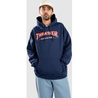 Thrasher Trademark Hoodie navy von Thrasher