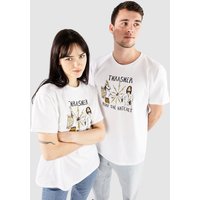Thrasher X Toy Machine B.T.H. T-Shirt white Thrasher X Toy Machine B.T.H. T-Shirt white von Thrasher