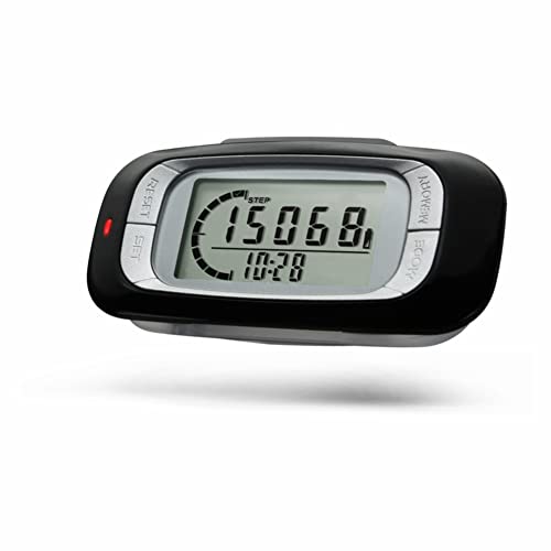 ThreeH 3D Schrittzähler mit Clip Walking Track Schritt Meilen Kalorien Schrittzähler für Männer Frauen Kinder großes Display Outdoor Aktivitäten Fitness Tracker ohne Smartphone ThreeH 3D Schrittzähler mit Clip Walking Track Schritt Meilen Kalorien Schrittzähler für Männer Frauen Kinder großes Display Outdoor Aktivitäten Fitness Tracker ohne Smartphone von ThreeH
