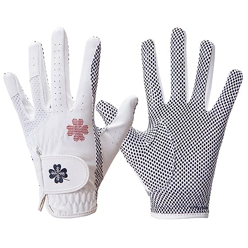 ThreeH Full Finger Gloves Golfhandschuhe Atmungsaktiv Anti-Rutsch Verstellbare Handgelenkschlaufe für Outdoor-Sportarten von ThreeH