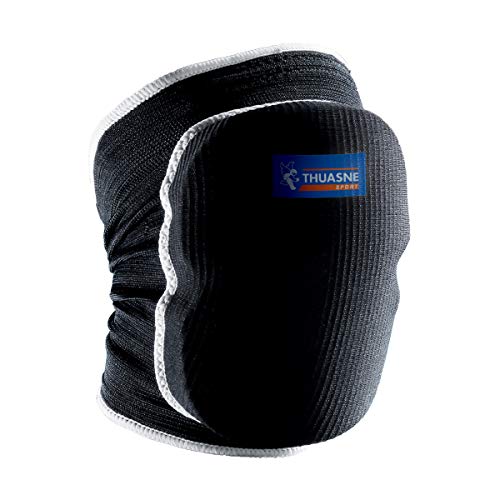 Thuasne - Knieschützer - Volleyball, Handball, Basketball - Stoßdämpfung - Dichte Schaumstoffpolsterung - Marine, XS Thuasne - Knieschützer - Volleyball, Handball, Basketball - Stoßdämpfung - Dichte Schaumstoffpolsterung - Marine, XS von Thuasne