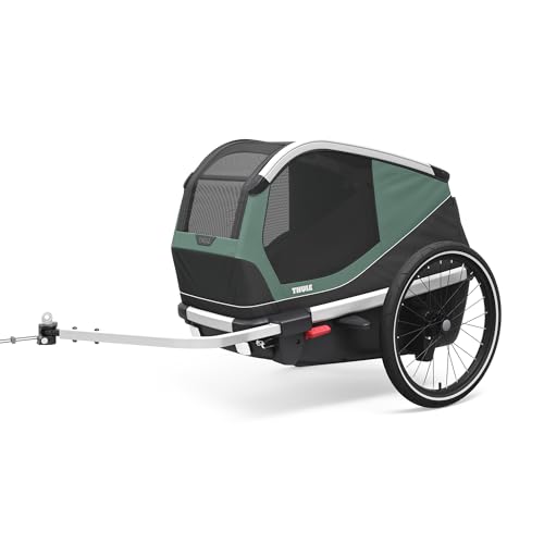 Thule Bexey Fahrradanhänger Für Hunde Hazy Green Medium Thule Bexey Fahrradanhänger Für Hunde Hazy Green Medium von Thule