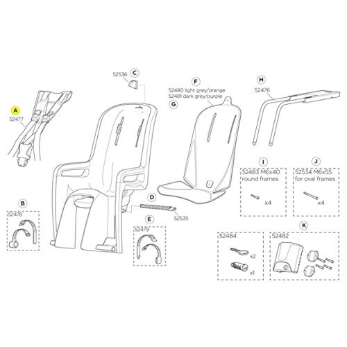 Thule TH1500052477 - Gurtzeug, Mehrfarbig, Universalgröße Thule TH1500052477 - Gurtzeug, Mehrfarbig, Universalgröße von Thule
