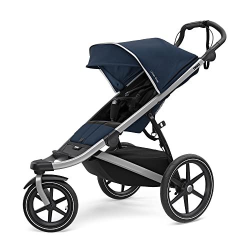 Thule Urban Glide 2 Kinderwagen Für Jeden Untergrund Und Jogger-kinderwagen Aluminum/MajolicaBlue One-Size von Thule