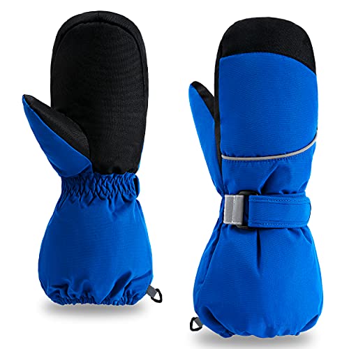 ThxToms Kinder Ski Handschuhe Fäustlinge | Winter Handschuhe -15℃ Winddicht Wasserdicht Warm | Oxford Verdickt Kalt Wetter | Outdoor Sports Snowboard Skifahren | für Junge und Mädchen ThxToms Kinder Ski Handschuhe Fäustlinge | Winter Handschuhe -15℃ Winddicht Wasserdicht Warm | Oxford Verdickt Kalt Wetter | Outdoor Sports Snowboard Skifahren | für Junge und Mädchen von ThxToms