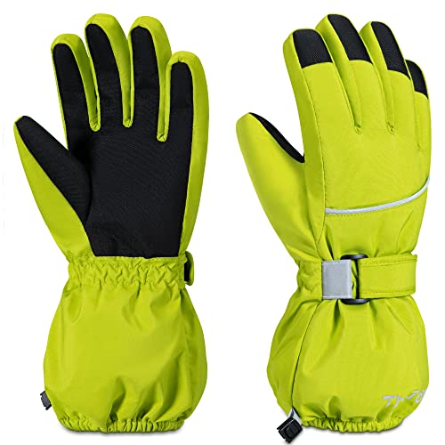 ThxToms Kinder Ski Handschuhe Winter Skihandschuhe -15℃ | Winddicht Wasserdicht Warm | Oxford Palme Verdickt Kalt Wetter | Outdoor Sports Snowboard Skifahren | für Junge Mädchen ThxToms Kinder Ski Handschuhe Winter Skihandschuhe -15℃ | Winddicht Wasserdicht Warm | Oxford Palme Verdickt Kalt Wetter | Outdoor Sports Snowboard Skifahren | für Junge Mädchen von ThxToms
