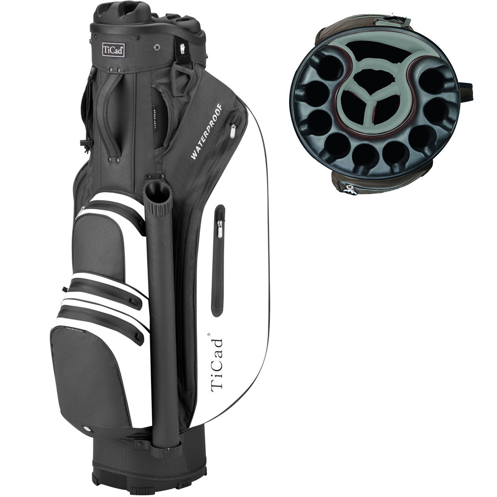 'TiCad Dry QO 9 Waterproof Trolleybag schwarz/weiss' 'TiCad Dry QO 9 Waterproof Trolleybag schwarz/weiss' von TiCad