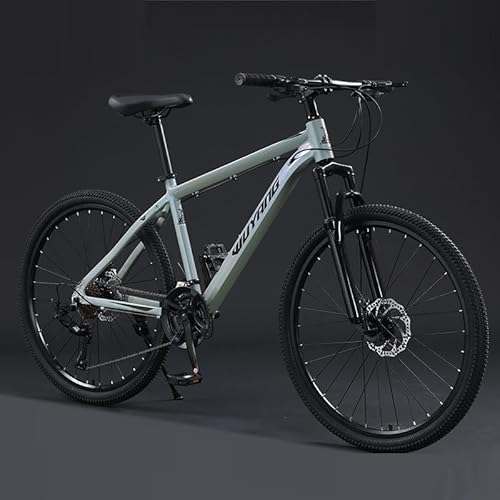 TiLLOw 24-Gang-Hardtail-Mountainbike 27,5-Zoll-Mountainbike for Erwachsene, geeignet for Männer und Frauen, 17-Zoll-Rahmen, Mehrzweck-Mountainbike, geeignet for Outdoor-Sportarten(Green) von TiLLOw