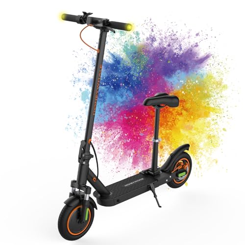 E Scooter,Elektro Elektroroller Erwachsene Elektroscooter,E Roller Offroad,Elektro Scooter Roller,(30-35 Km Reichweite,48V15.6Ah,150 KG Tragkraft)-M2 Max von TiMeirea