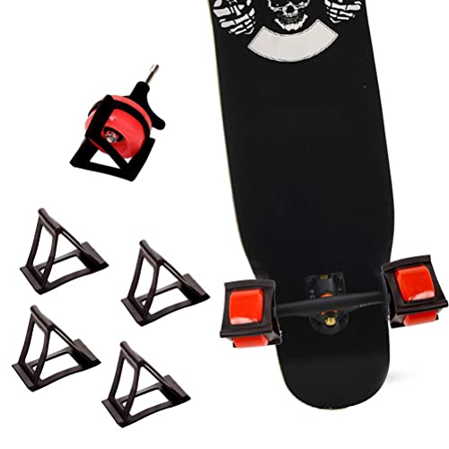 4 Stück Skateboard-Trainingszubehör, schneller und sicherer Anfänger, Teenager, Jungen, Mädchen, Erwachsene, Skateboard-Trainer-Schutzring 4 Stück Skateboard-Trainingszubehör, schneller und sicherer Anfänger, Teenager, Jungen, Mädchen, Erwachsene, Skateboard-Trainer-Schutzring von Tianbi
