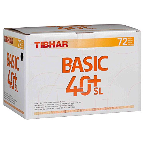 Tibhar Ball Basic 40+ SL 72er, weiß Tibhar Ball Basic 40+ SL 72er, weiß von Tibhar
