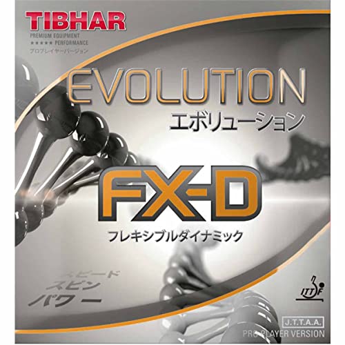 Tibhar Belag Evolution FX-D, rot, 2,0 mm von Tibhar