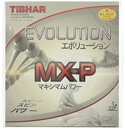 TIBHAR Evolution MX-P Tischtennisgummi schwarz 2,2 mm TIBHAR Evolution MX-P Tischtennisgummi schwarz 2,2 mm von Tibhar