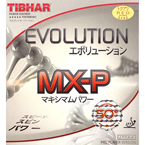 Tibhar Belag Evolution MX-P 50°, rot, 2,2 mm Tibhar Belag Evolution MX-P 50°, rot, 2,2 mm von Tibhar