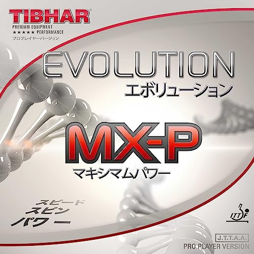Tibhar Belag Evolution MX-P Farbe 2,0 mm, rot, Größe 2,0 mm, rot von Tibhar