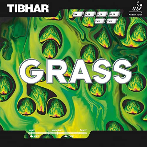 Tibhar Belag Grass, rot, 1,0 mm Tibhar Belag Grass, rot, 1,0 mm von Tibhar