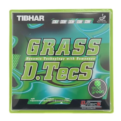 Tibhar Belag Grass D.TecS, grün, 1,2 mm Tibhar Belag Grass D.TecS, grün, 1,2 mm von Tibhar
