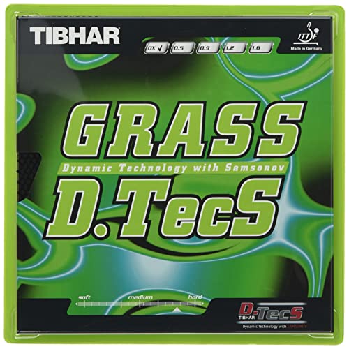 Tibhar Belag Grass D.TecS, schwarz, 0,5 mm Tibhar Belag Grass D.TecS, schwarz, 0,5 mm von Tibhar