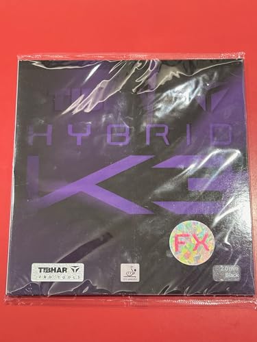 Tibhar Belag Hybrid K3 FX Farbe 2,0 mm, schwarz Tibhar Belag Hybrid K3 FX Farbe 2,0 mm, schwarz von Tibhar