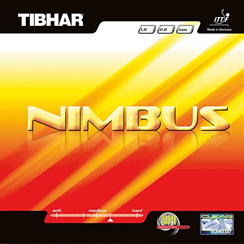 Tibhar Belag Nimbus, rot, 2,0 mm von Tibhar