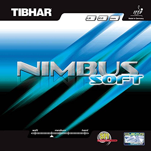 Tibhar Belag Nimbus Soft, schwarz, 1,8 mm Tibhar Belag Nimbus Soft, schwarz, 1,8 mm von Tibhar