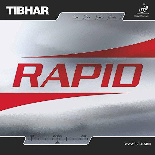 Tibhar Belag Rapid, rot, 2,0 mm von Tibhar