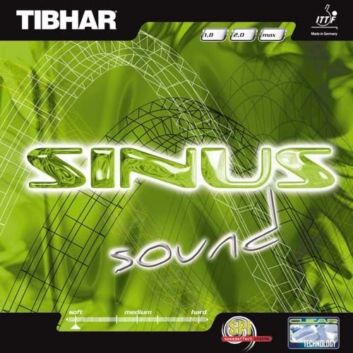 Tibhar Belag Sinus Sound, 1,8 mm, rot Tibhar Belag Sinus Sound, 1,8 mm, rot von Tibhar