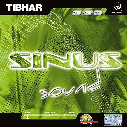Tibhar Belag Sinus Sound, rot, 2,3 mm Tibhar Belag Sinus Sound, rot, 2,3 mm von Tibhar