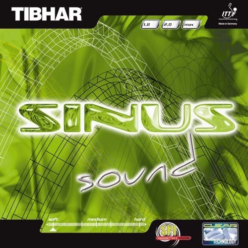 Tibhar Belag Sinus Sound Farbe 2,0 mm, rot, Größe 2,0 mm, rot Tibhar Belag Sinus Sound Farbe 2,0 mm, rot, Größe 2,0 mm, rot von Tibhar
