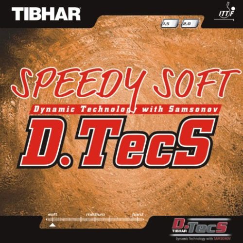 Tibhar Belag Speedy Soft D.TecS, 1,5 mm, rot Tibhar Belag Speedy Soft D.TecS, 1,5 mm, rot von Tibhar