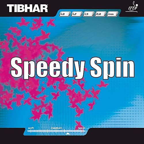 Tibhar Belag Speedy Spin, 1,7 mm, schwarz Tibhar Belag Speedy Spin, 1,7 mm, schwarz von Tibhar