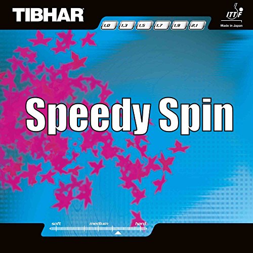 Tibhar Belag Speedy Spin, rot, 1,3 mm Tibhar Belag Speedy Spin, rot, 1,3 mm von Tibhar