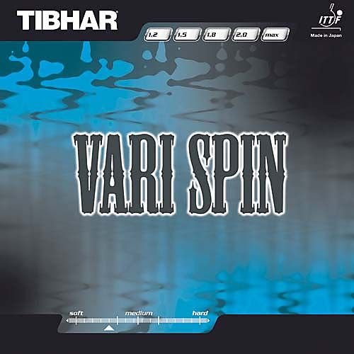 Tibhar Belag Vari Spin, 2,0 mm, schwarz Tibhar Belag Vari Spin, 2,0 mm, schwarz von Tibhar